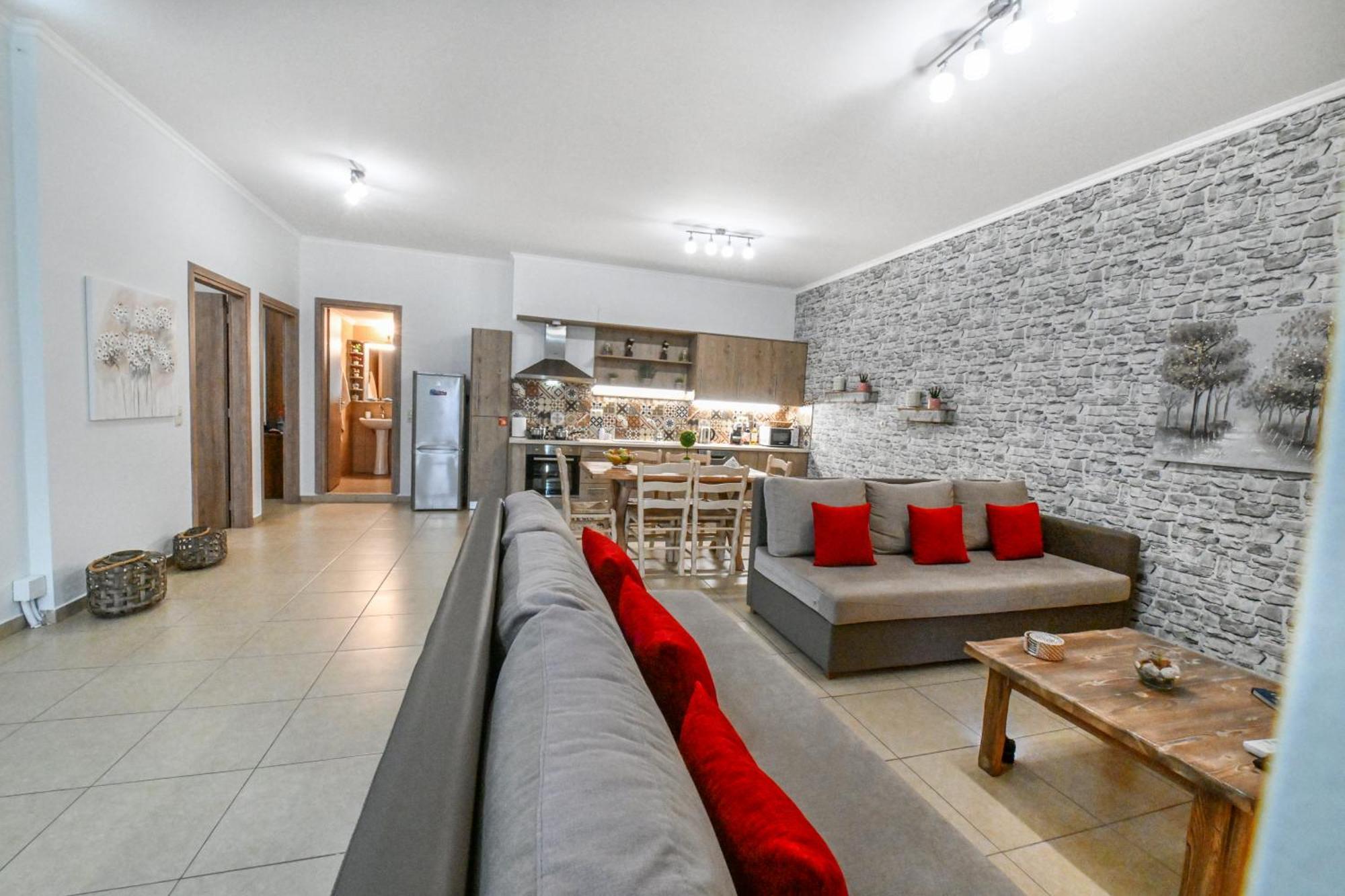 Stelios & Stavros Apartment Кісамос Екстер'єр фото